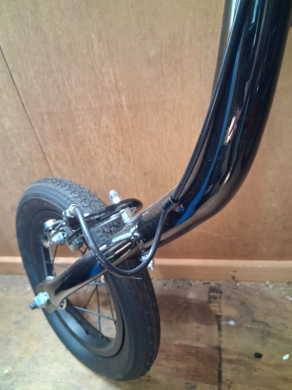 Retro hoogwiel fiets