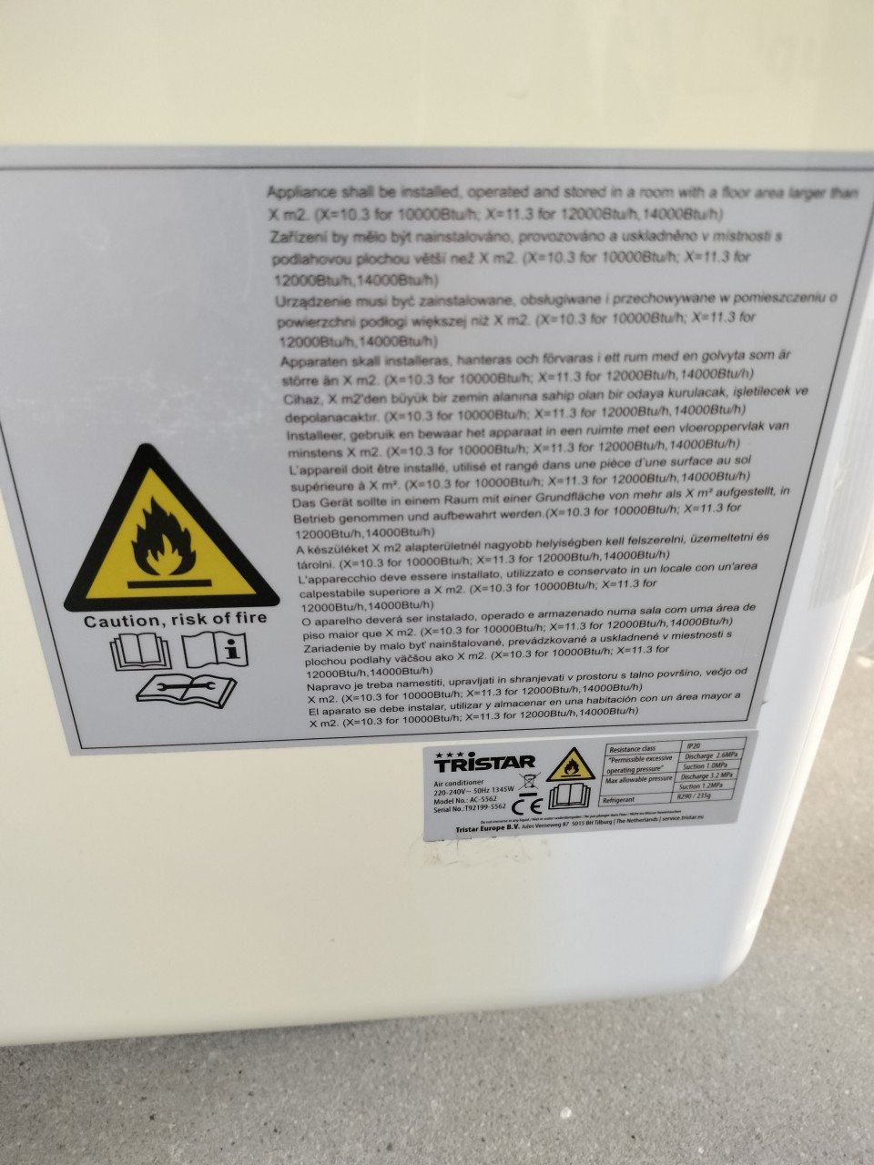 Airco Tristar