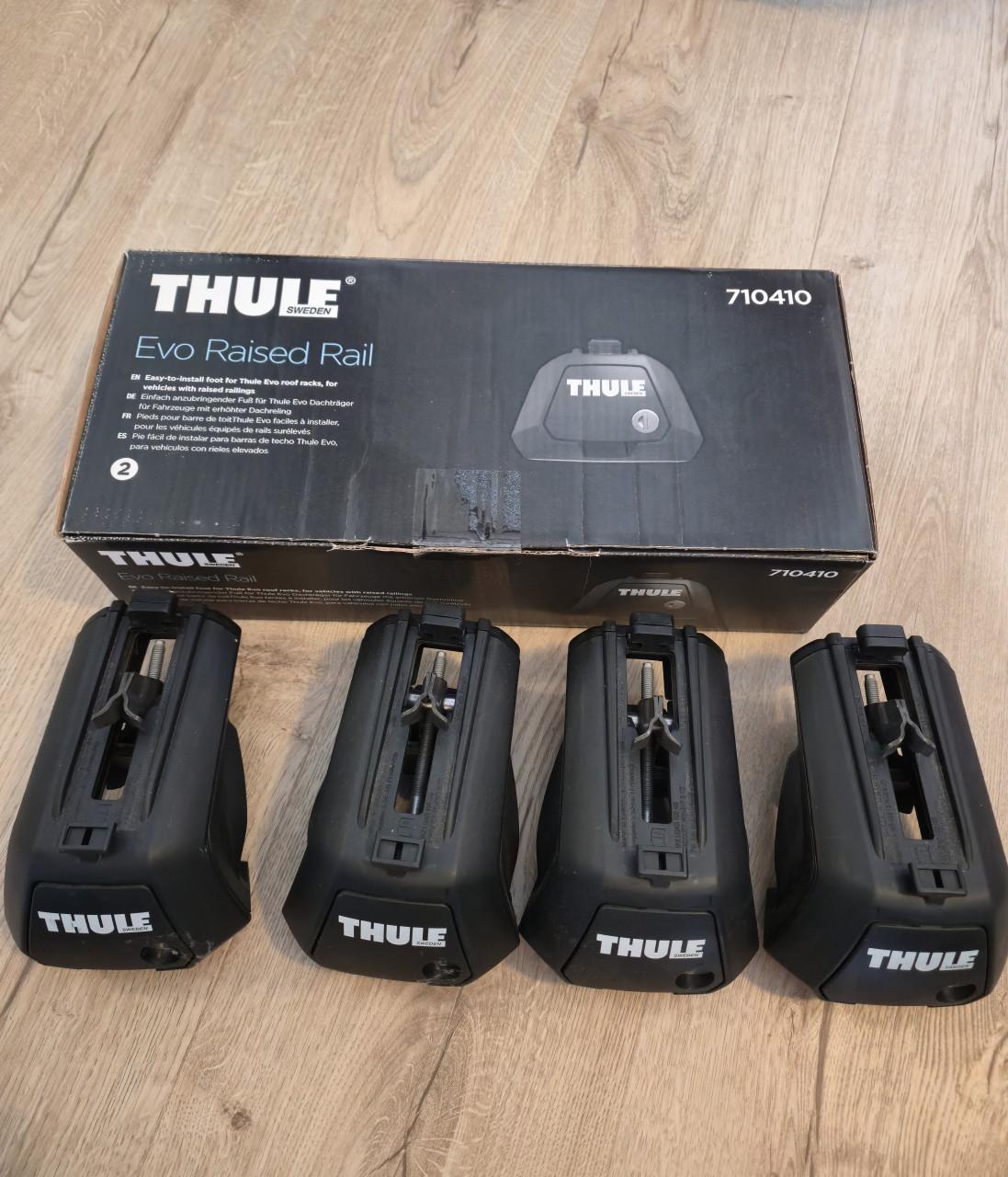 Thule Evo Raised Rail 710410 Voetenset voor dakdragers