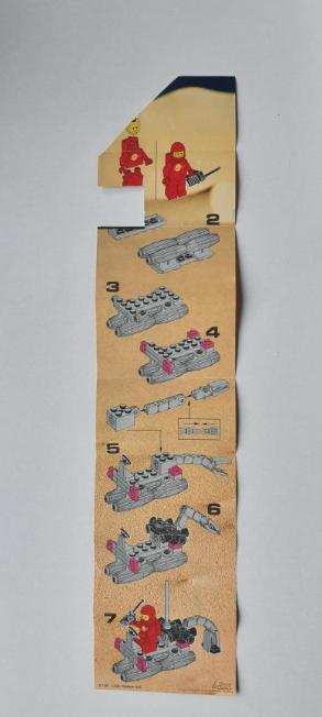 Lego Classic Space 6822: Space Digger, ruimtevaart, graafmachine.