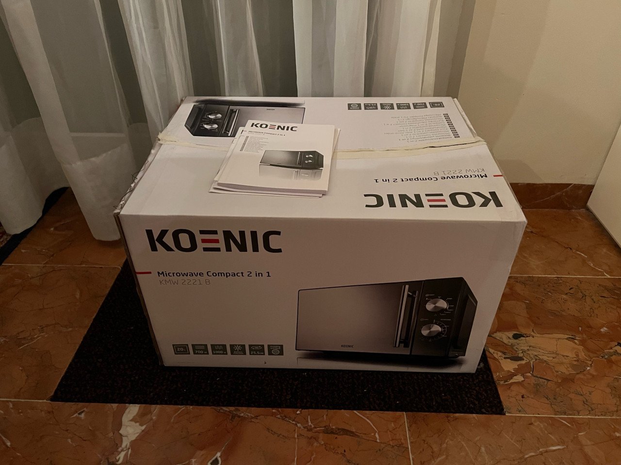 Koenig 2-in-1 Magnetron met Grillfunctie