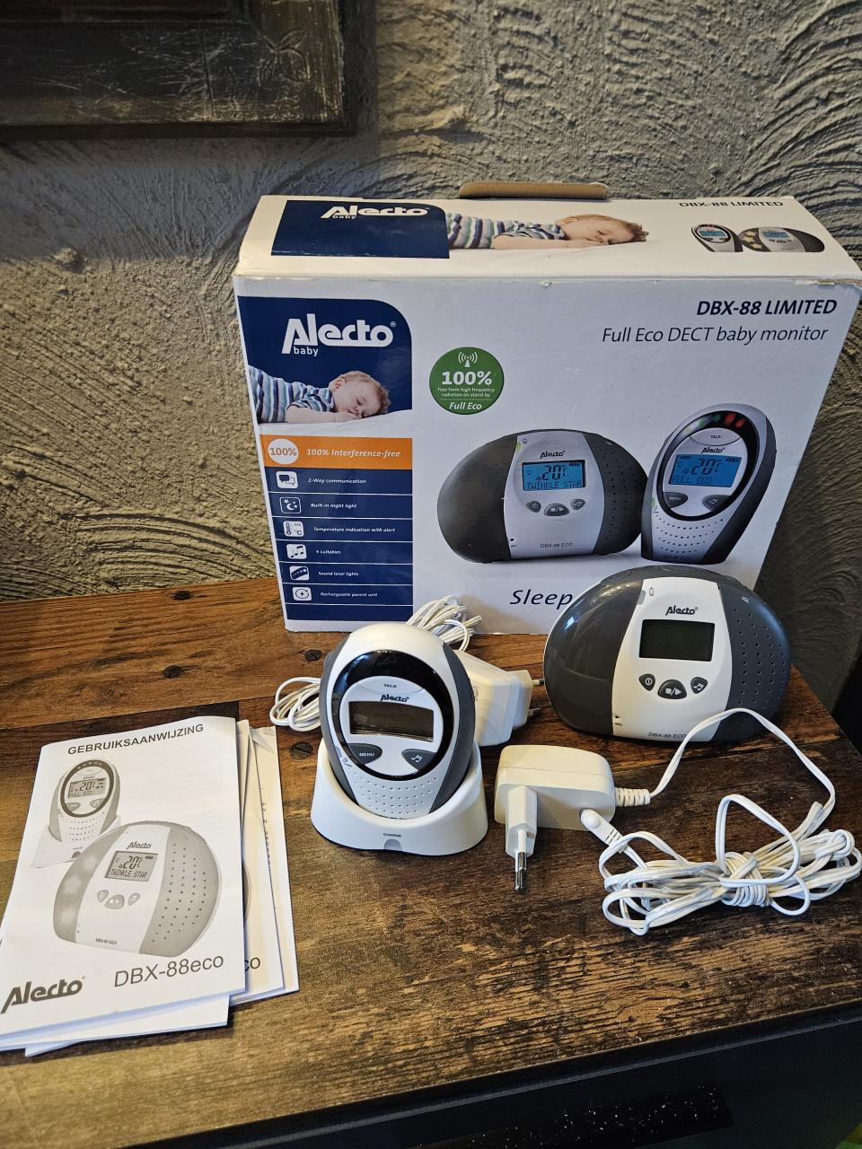 Zgan Alecto DBX-88 Eco Babyfoon - Full Eco DECT Baby Monitor