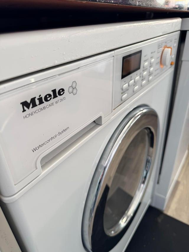 Miele Wt2670 Was-droogcombinatie 5 Kg - 2.5 Kg 1600 toren
