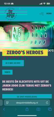 De spot zero’s kaartje