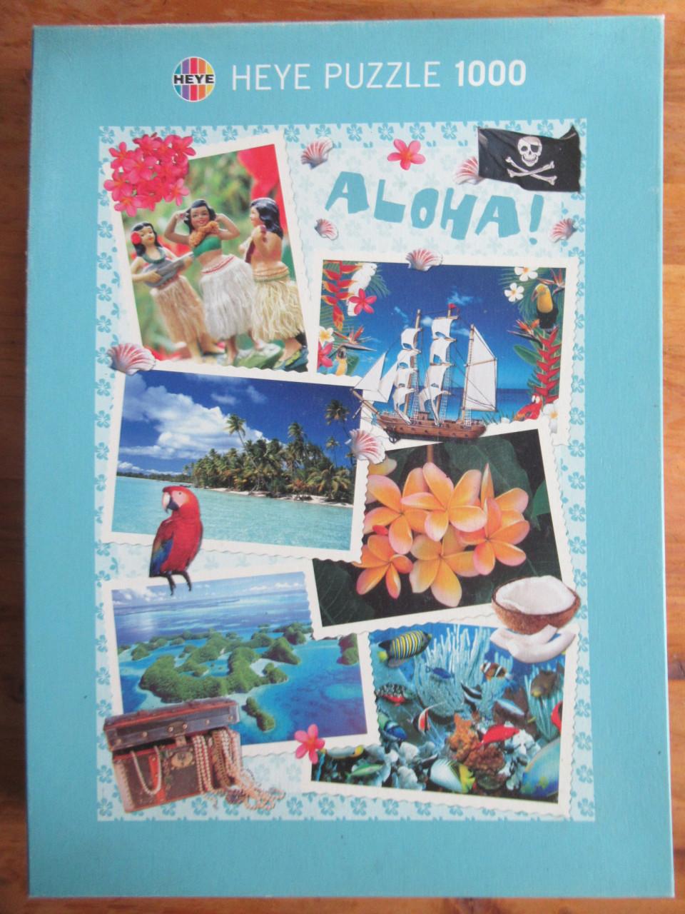 Leuke volledige puzzel van 1000 stukjes.