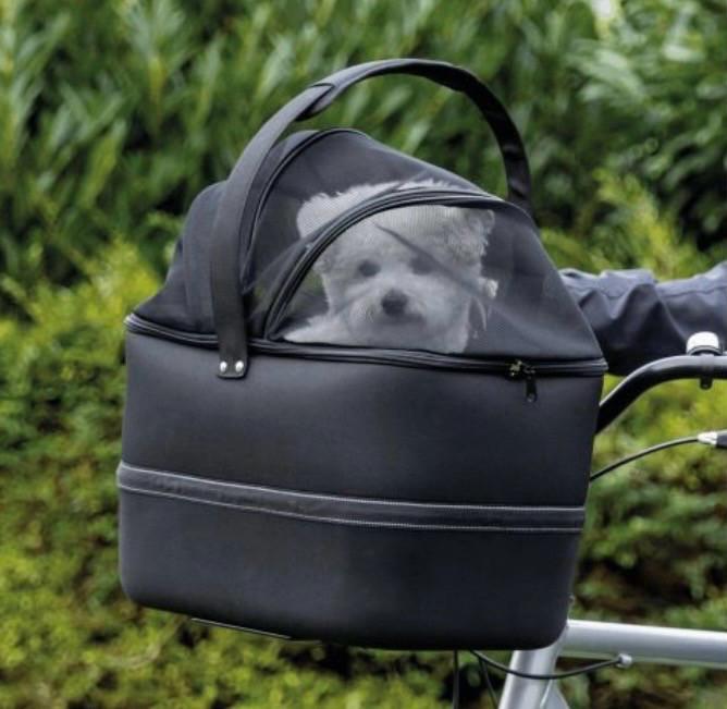 Honden fietsmand