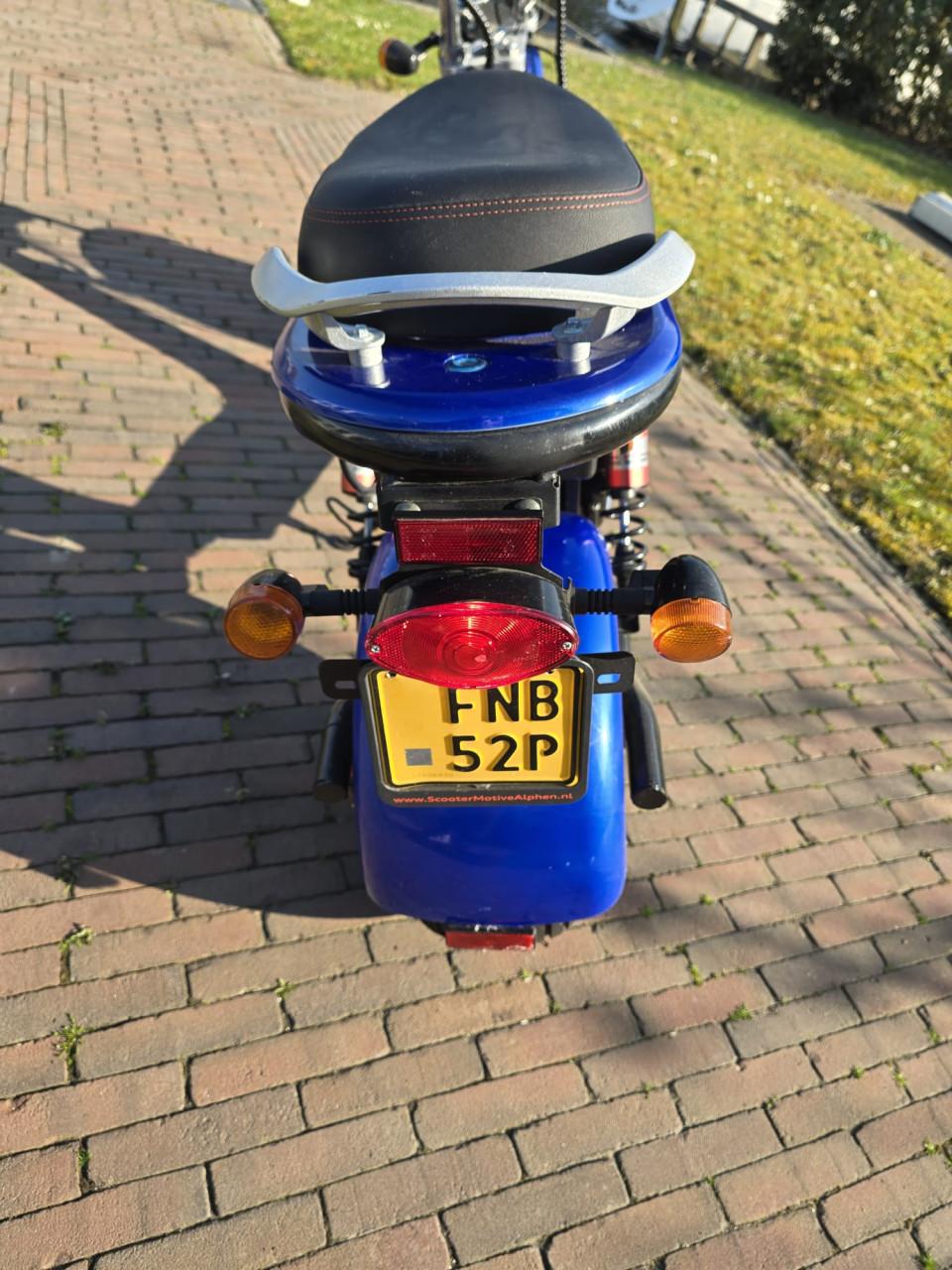 Citycoco electrische scooters geel kenteken als set te koop