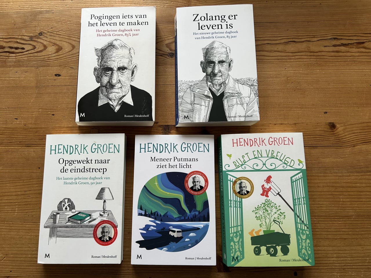 5 Boeken van Hendrik Groen