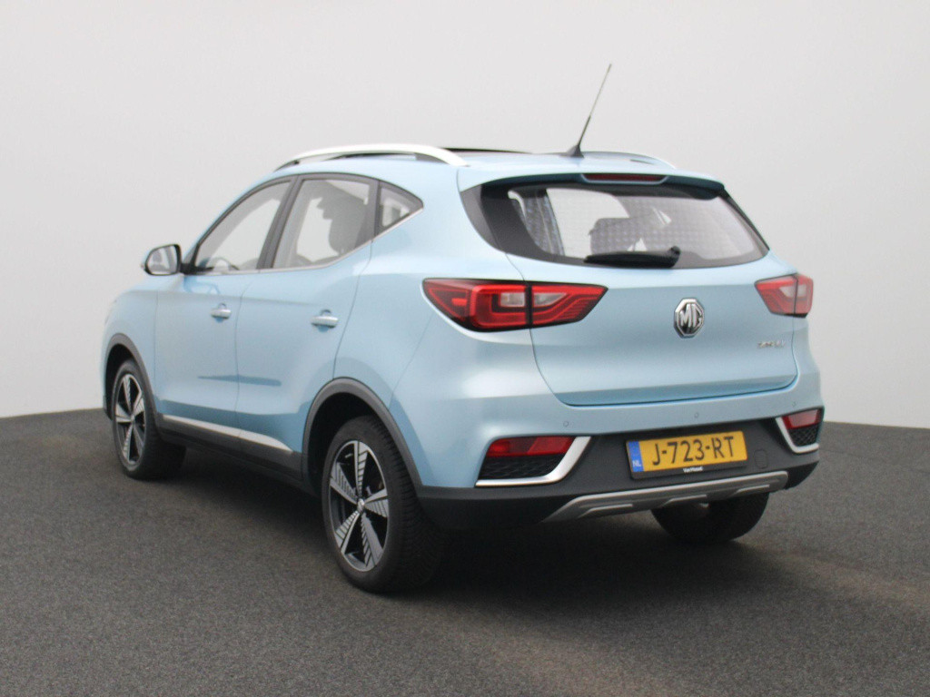 MG Zs-ev luxury 45 kwh | automaat | panoramadak | lederen bekleding | achte