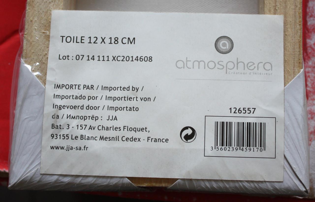 Set van 4 canvas doekjes met etenswaren leuk vintage