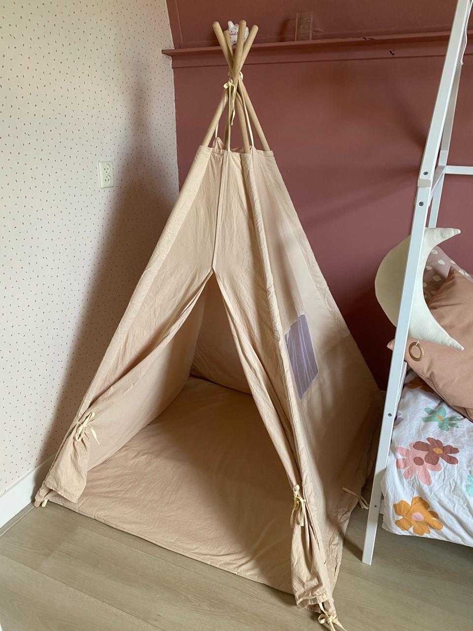 Tipi tent - speeltent in ecru