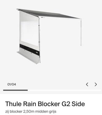Thule Omistore-Rain Blocker G2 M Side 2,50