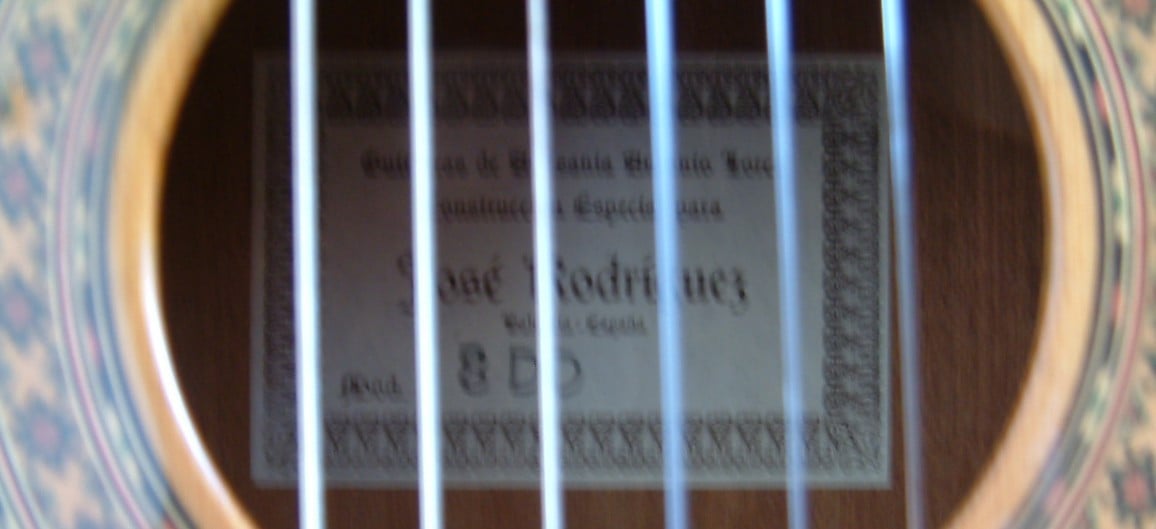 Gitaar Nylon snaren Jose  Rodrigeuz  8-D D [  de echte Spaanse  gitaar ]