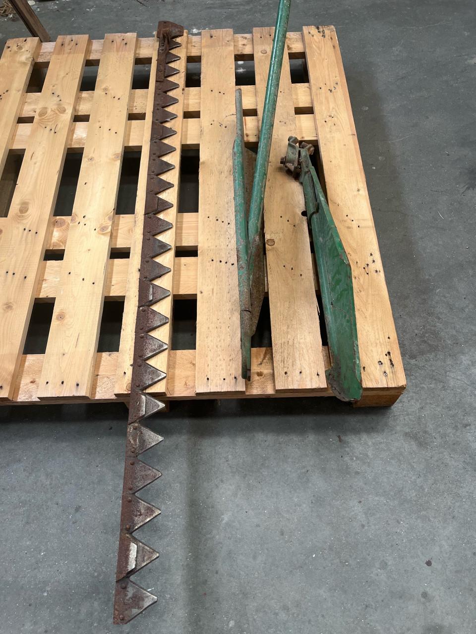 Zwadborden messenbalk maaibalk