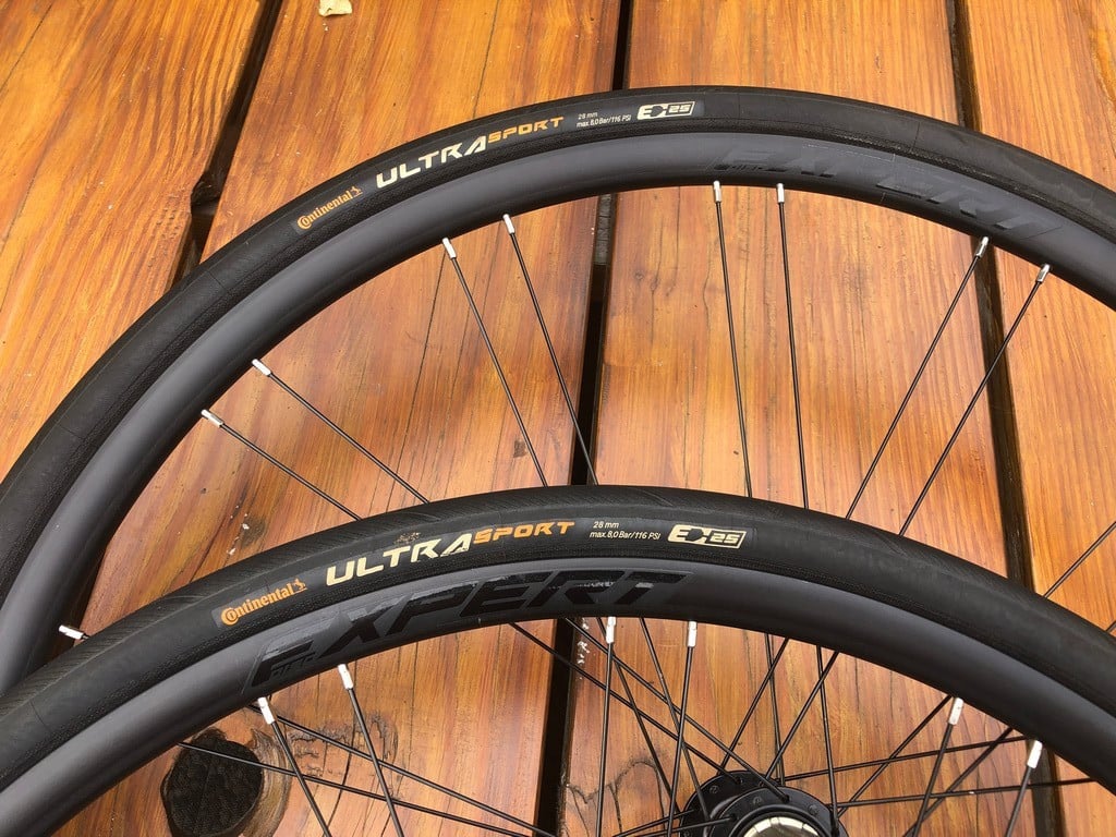 Nieuwe wielset racefiets voor schijfremmen