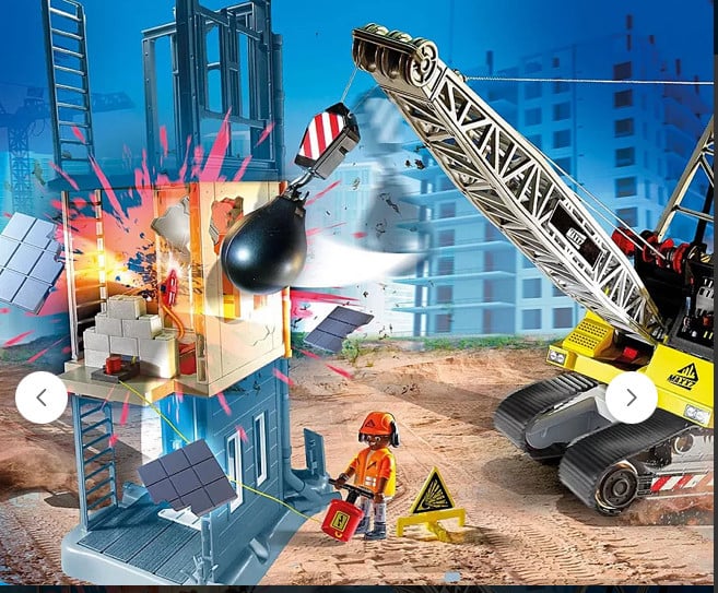 Playmobil bouwplaats