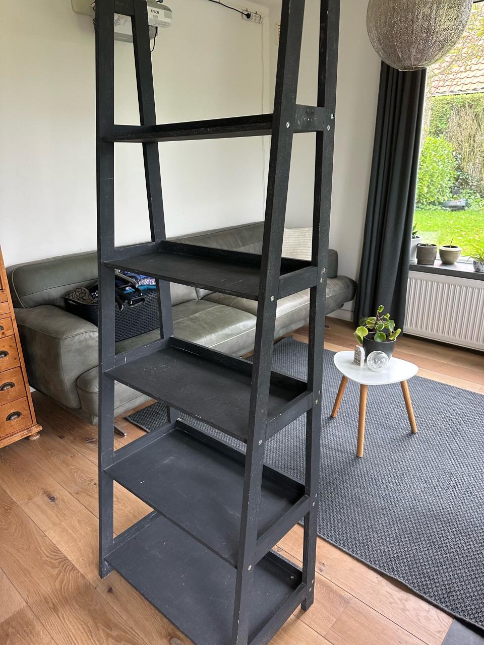 Ladder kast zwart