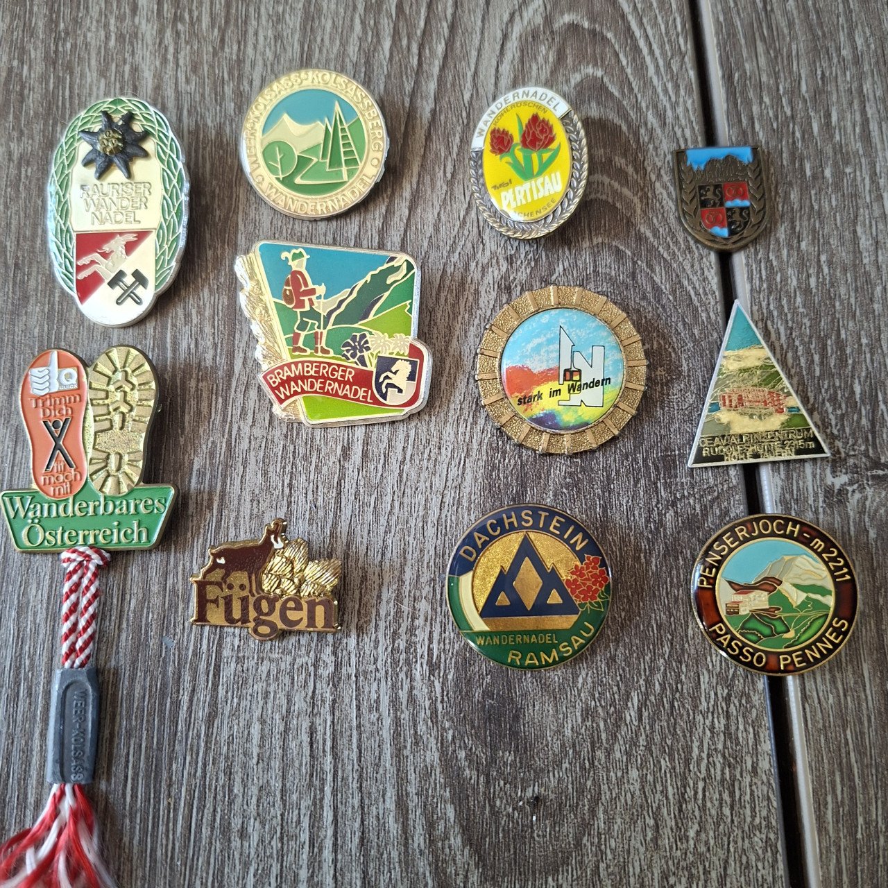 11 vintage Wandel medailles