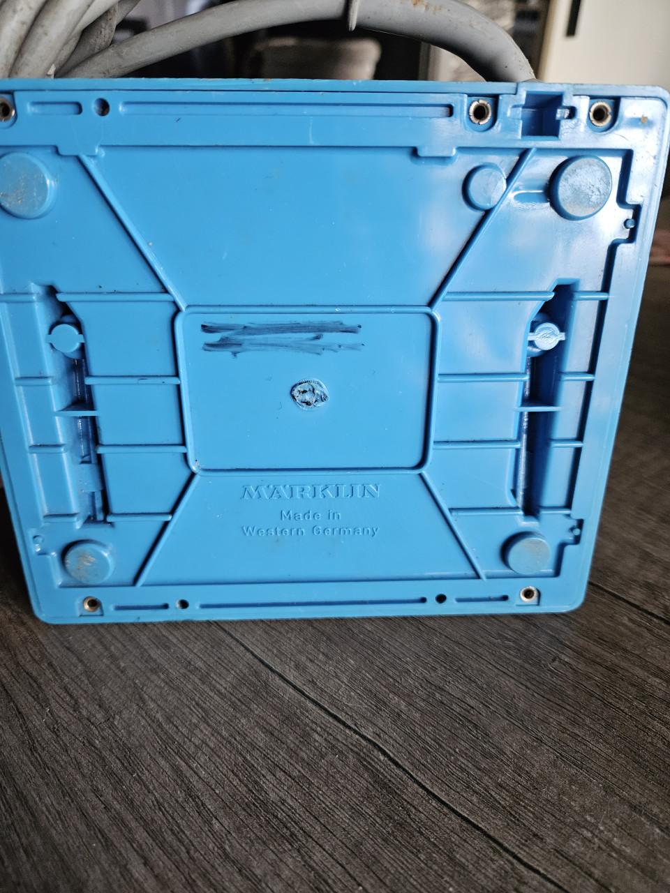 Werkende grote vintage Märklin 6631 transformator