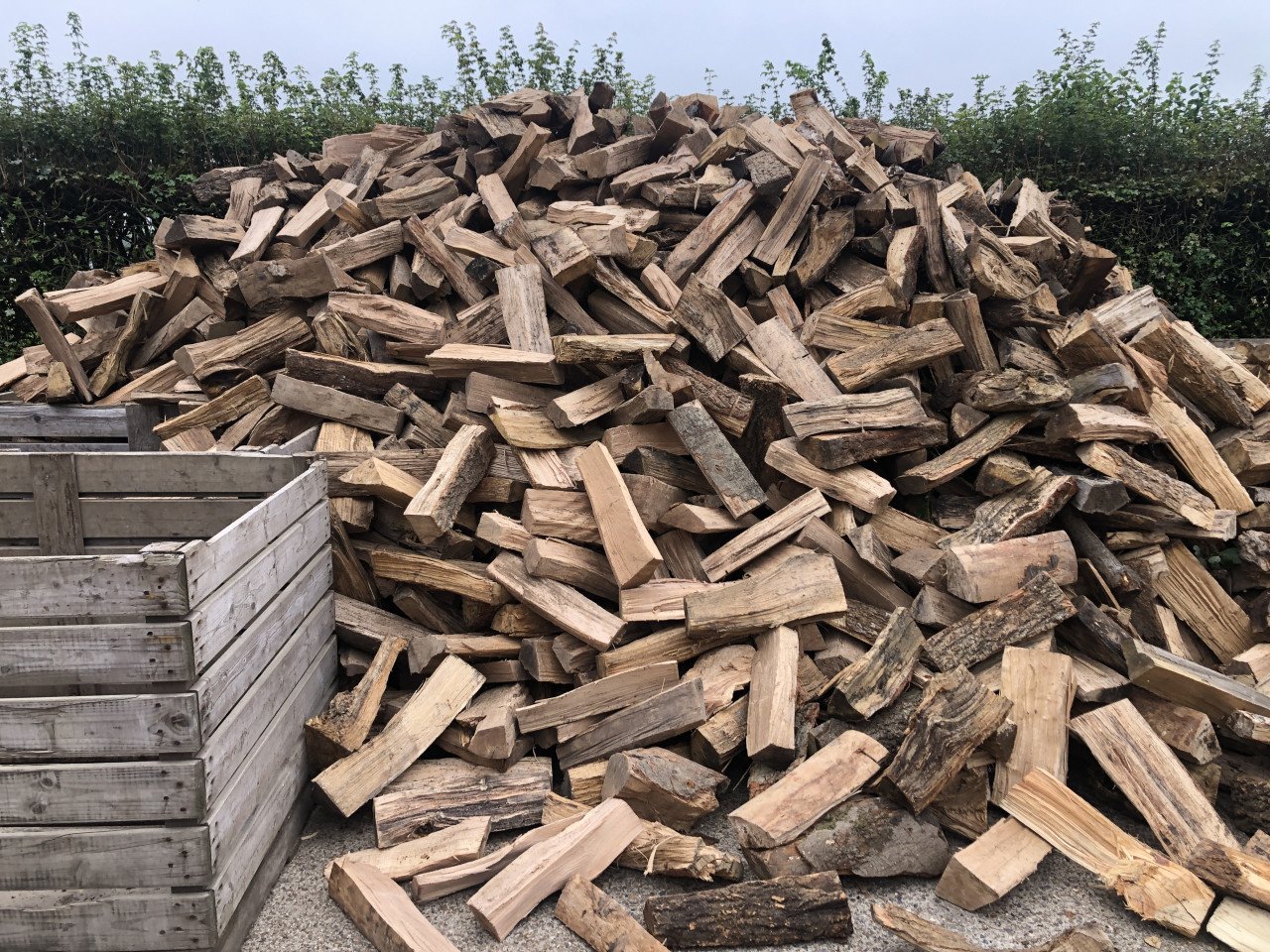Openhaard hout mix ! Nu 125€ .