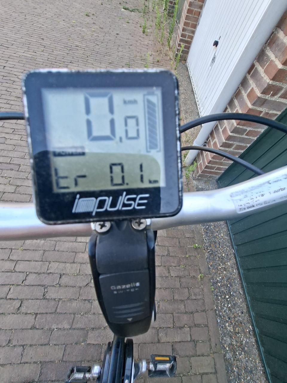 Gazelle Impulse Eektrische Damesfiets met Swinging weels, kan ook zonder.