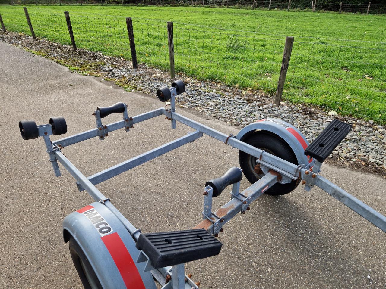 DAMCO 500 kg kantel trailer