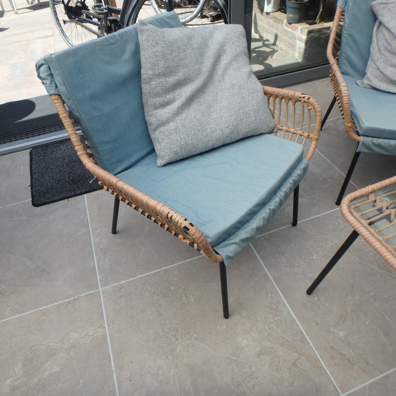 Rotan Tuinbankstel