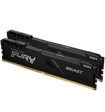 Kingston Fury Beast 16GB (2x8GB) DDR4 3200MHz CL16