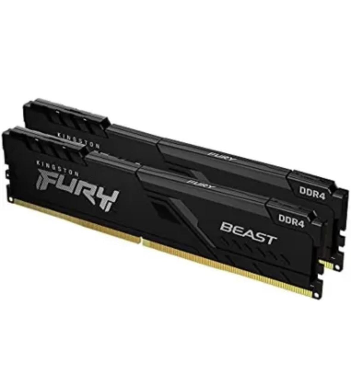 Kingston Fury Beast 16GB (2x8GB) DDR4 3200MHz CL16