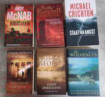 Thrillers per stuk 1 euro