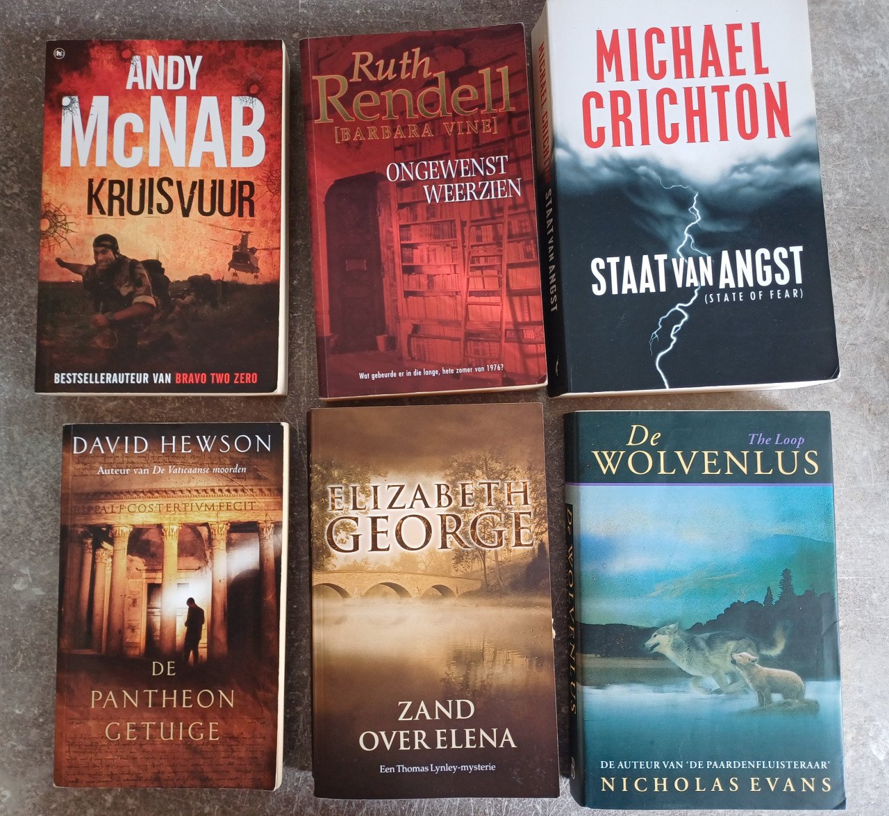 Thrillers per stuk 1 euro
