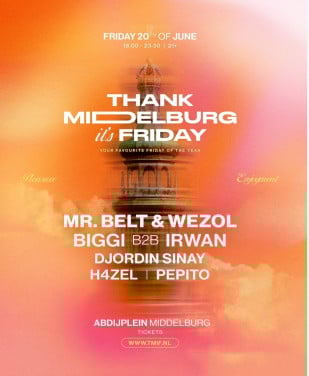 Ticket voor Thanks Middelburg it's Friday