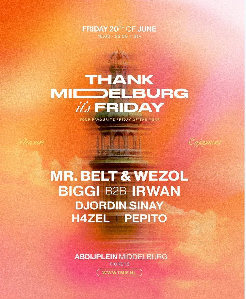 Ticket voor Thanks Middelburg it's Friday