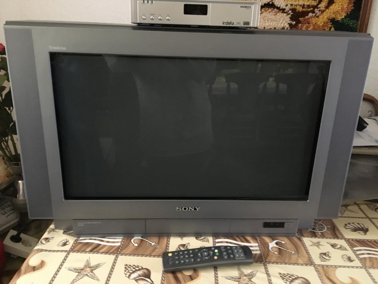 SONY Trinitron 100 HZ kleur TV -kastmodel