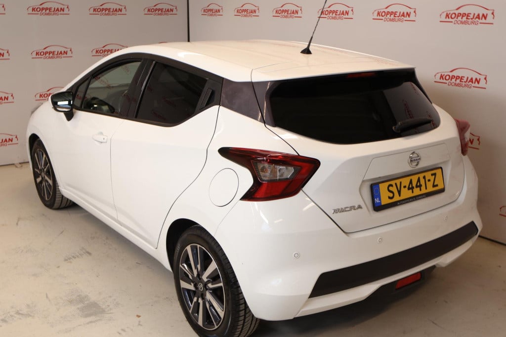 Nissan Micra 0.9 ig-t n-connecta nl auto, cruise controle, navi,
