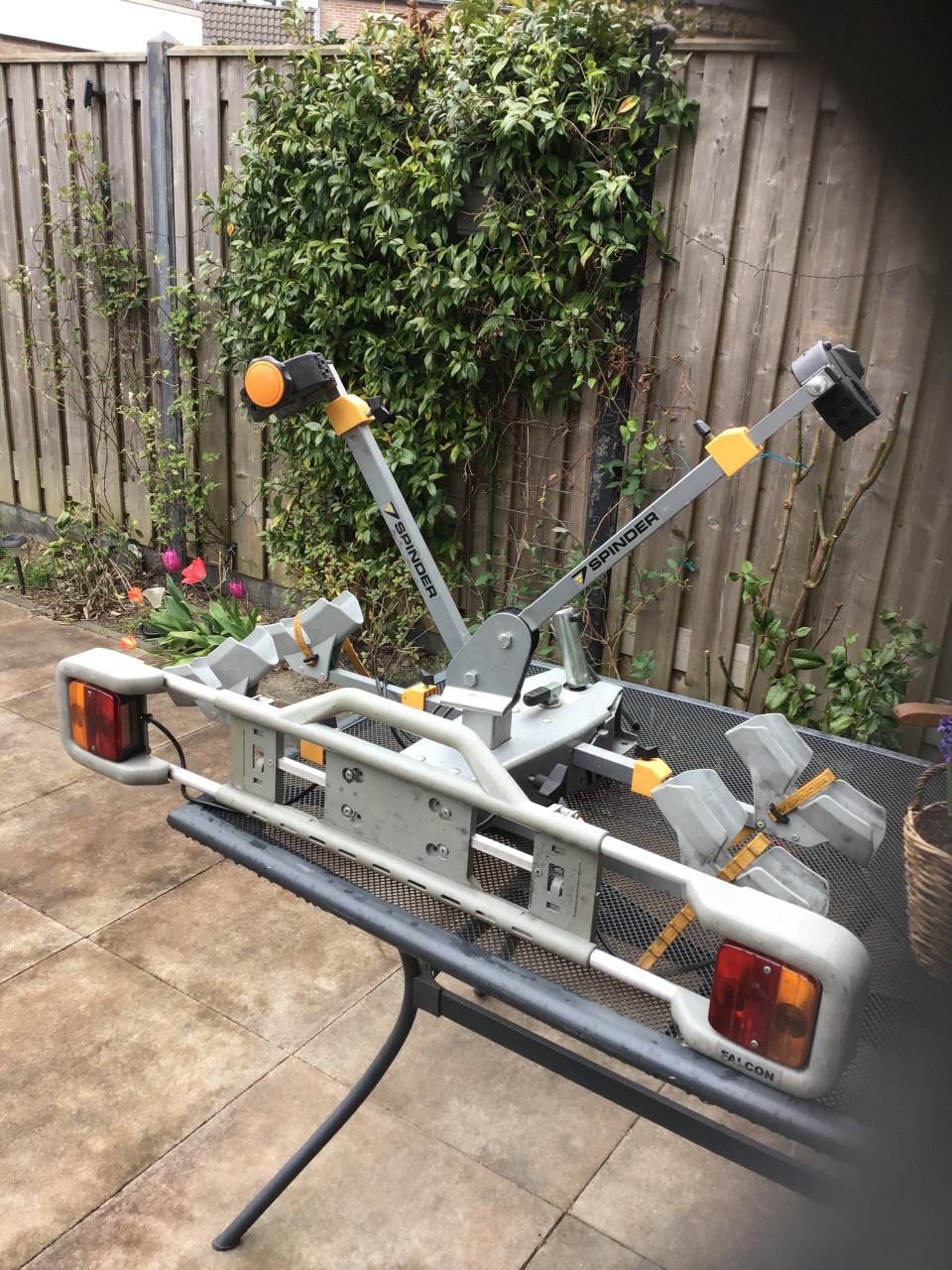 Fietsdrager voor op trekhaak