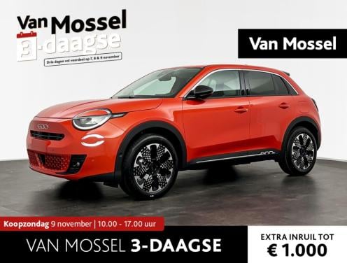 Fiat 600 600e la prima 54 kwh | voorraadmodel | snel rijden mogelijk! | ful