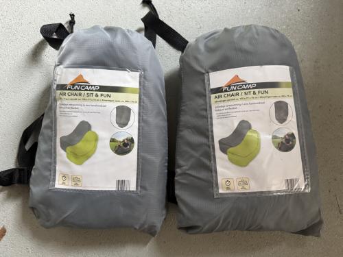 Fun camp air bed 2 stuks