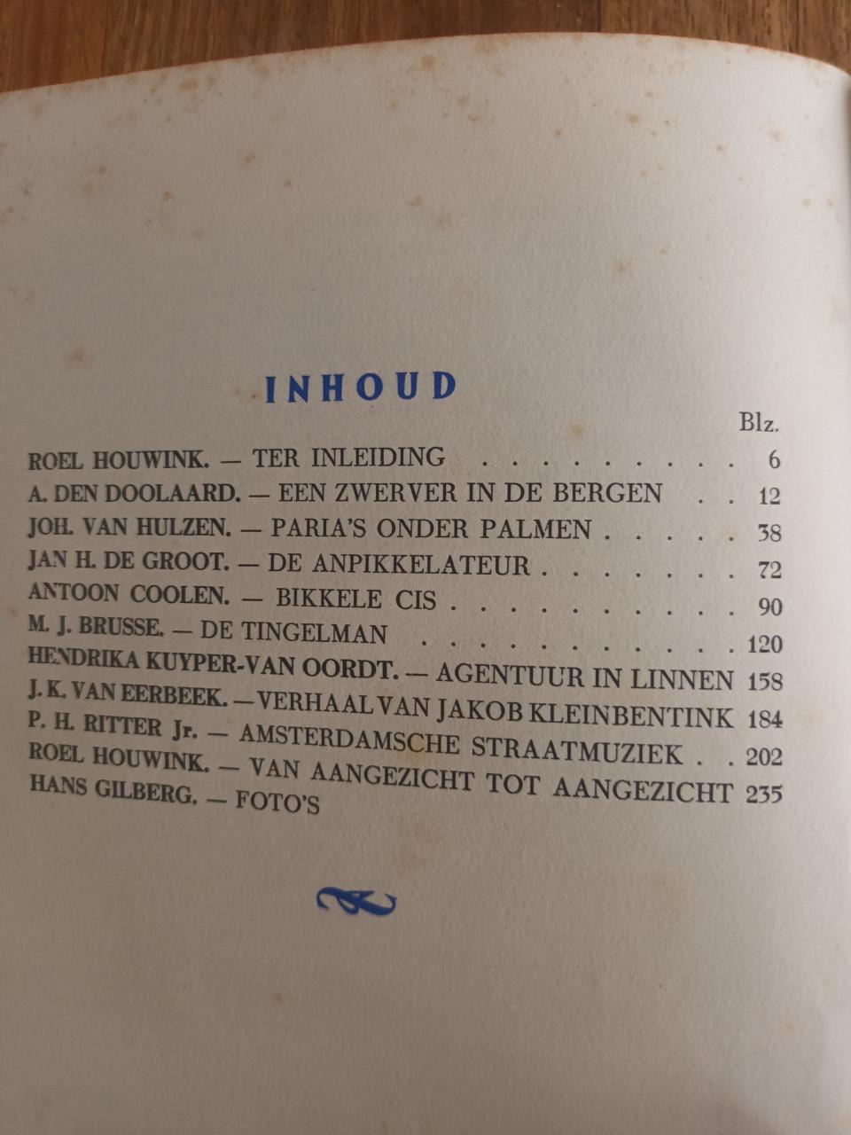 Volk bij den weg uit 1937