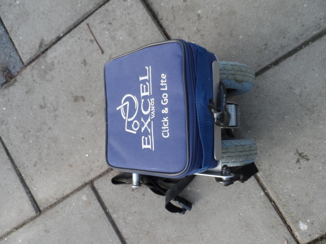 EXEL Vanos Click en Go Lite rolstoel met hulpondersteuning