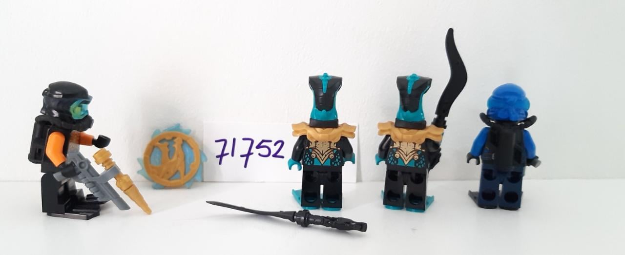 LEGO NINJAGO  71752: Ninja Sub-speeder + 4 minifiguren
