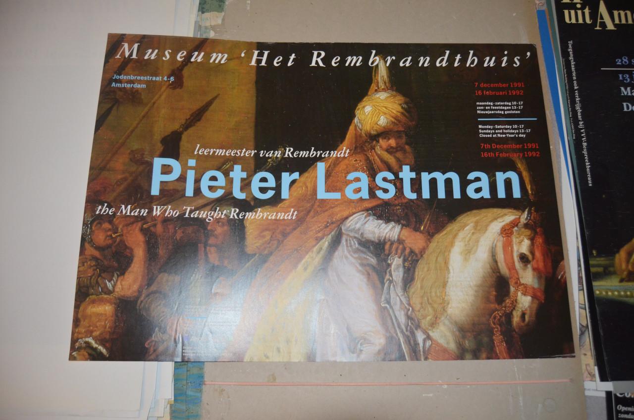 Posters tentoonstellingen Ned. kunstenaars ong. 40 jaar oud!