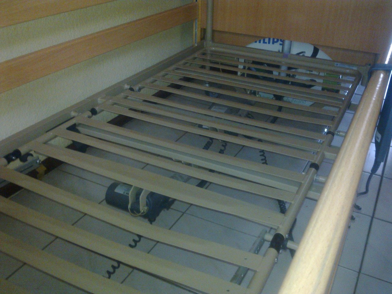 Senioren ziekenhuisbed