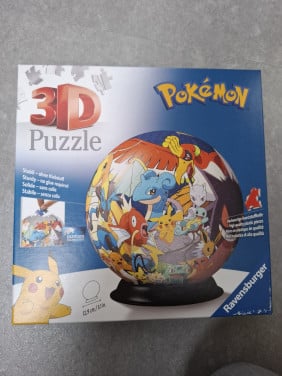 Pokemon 3d puzzelbal