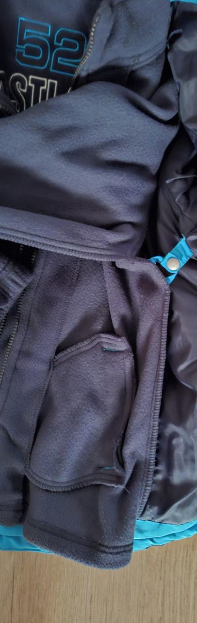 Winterjas, mt 146 blauw