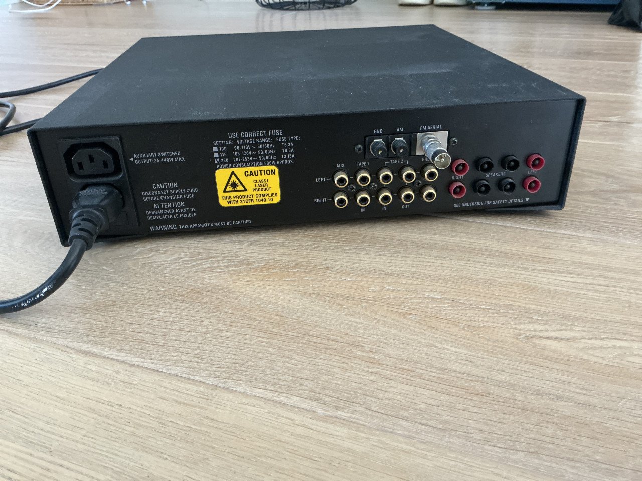 Geluidsapparatuur Linn met Tannoy R3 geluidsboxen