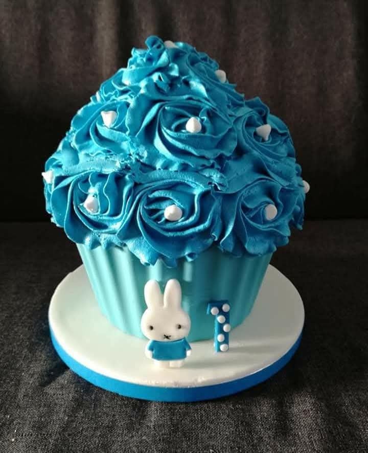 Giant cupcake