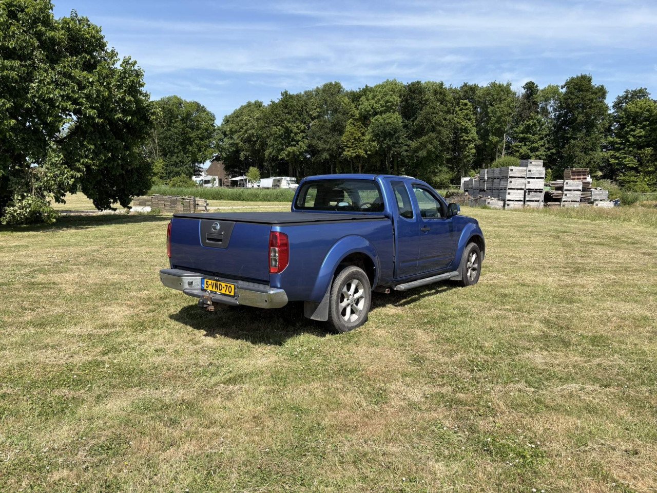 Nissan Navara met opzetcamper