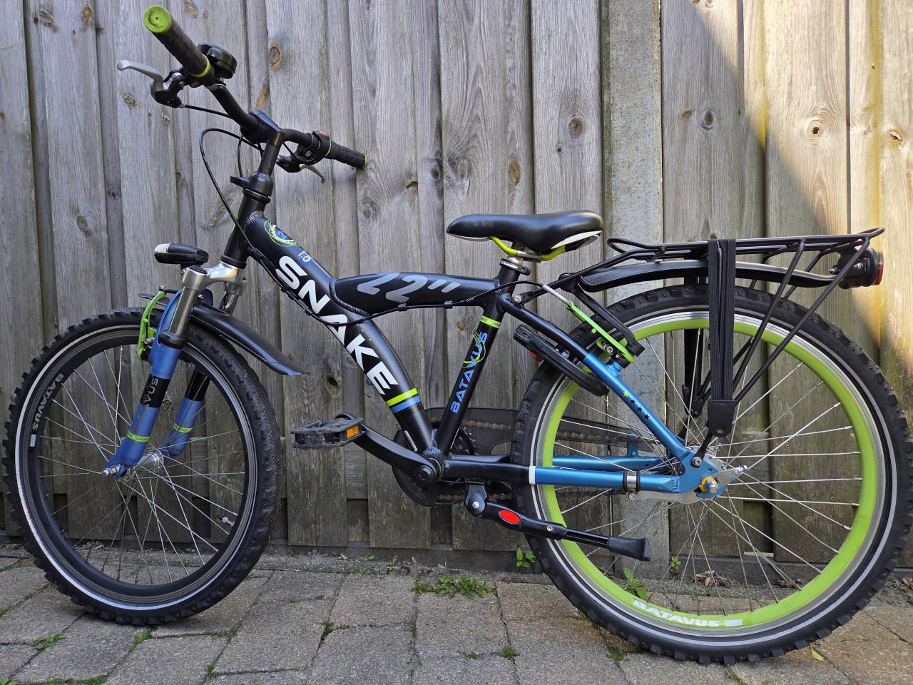 Batavus Snake 22 inch met 3 versnellingen