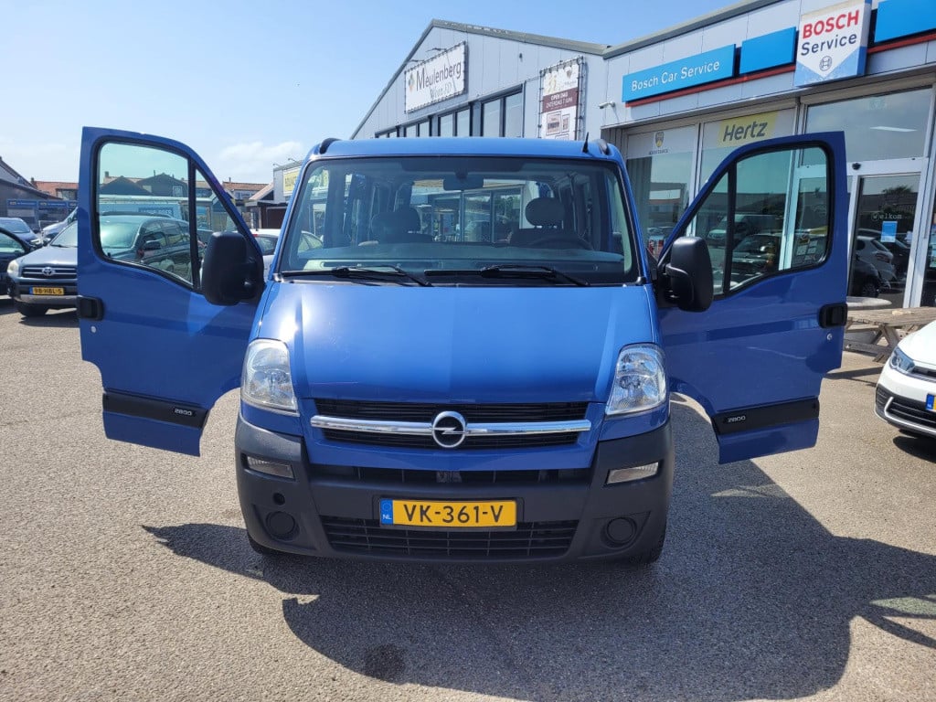 Opel Movano 2.5 cdti l1h1 rolstoelbus rolstoelauto
